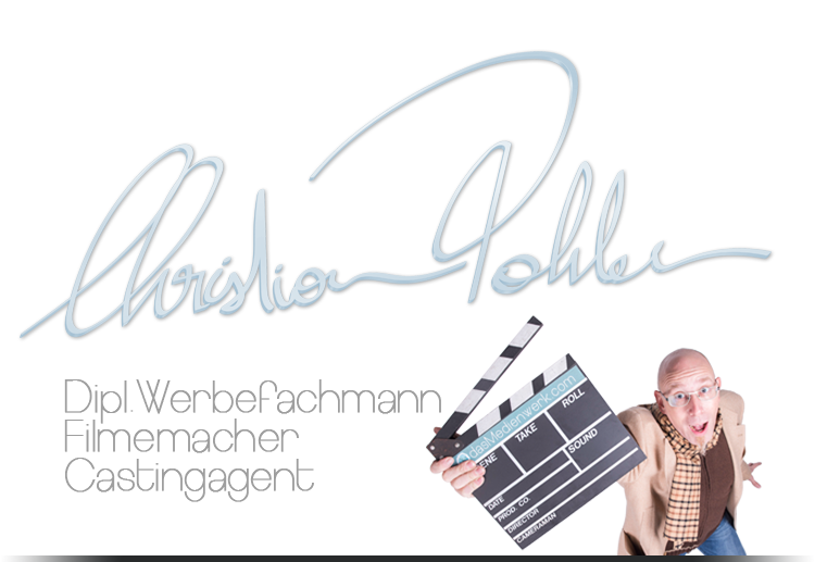 Christian Pohler · Portrait mit Filmklappe